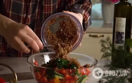 Грузинский салат со свежими овощами и орехами: делимся рецептом очень вкусного и изысканного блюда