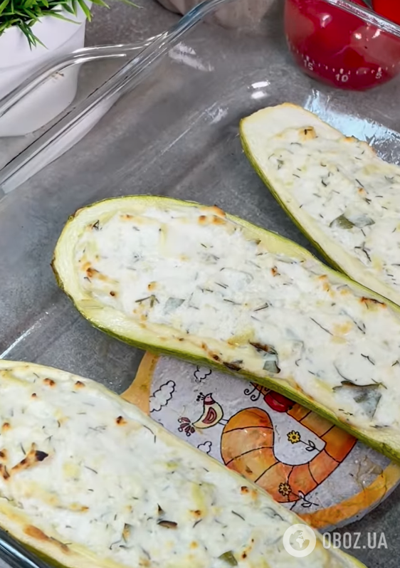 Готовые кабачки