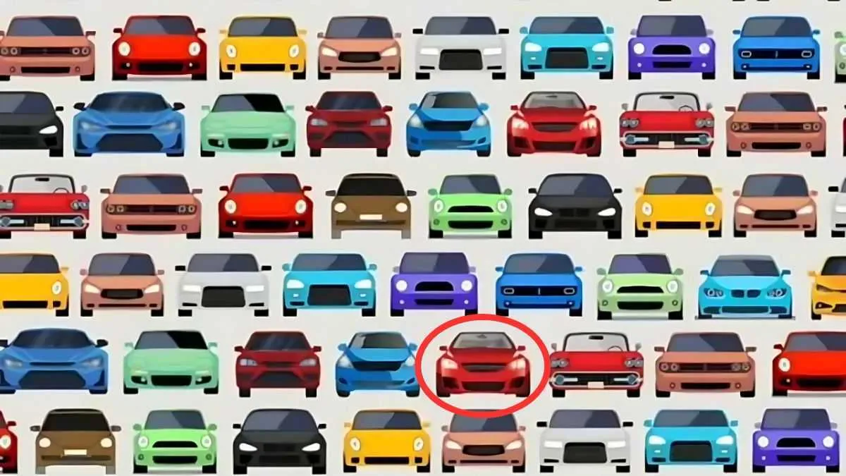 У какого авто включены фары? Непростая головоломка