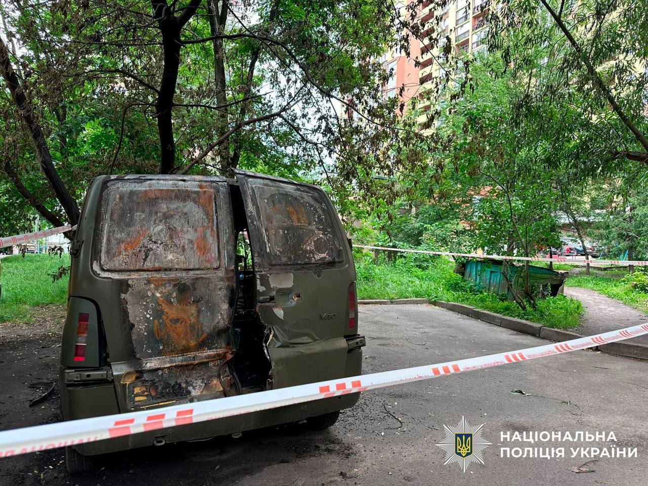На замовлення спецслужб РФ підпалив автомобіль військового: у Києві затримали зловмисника. Фото