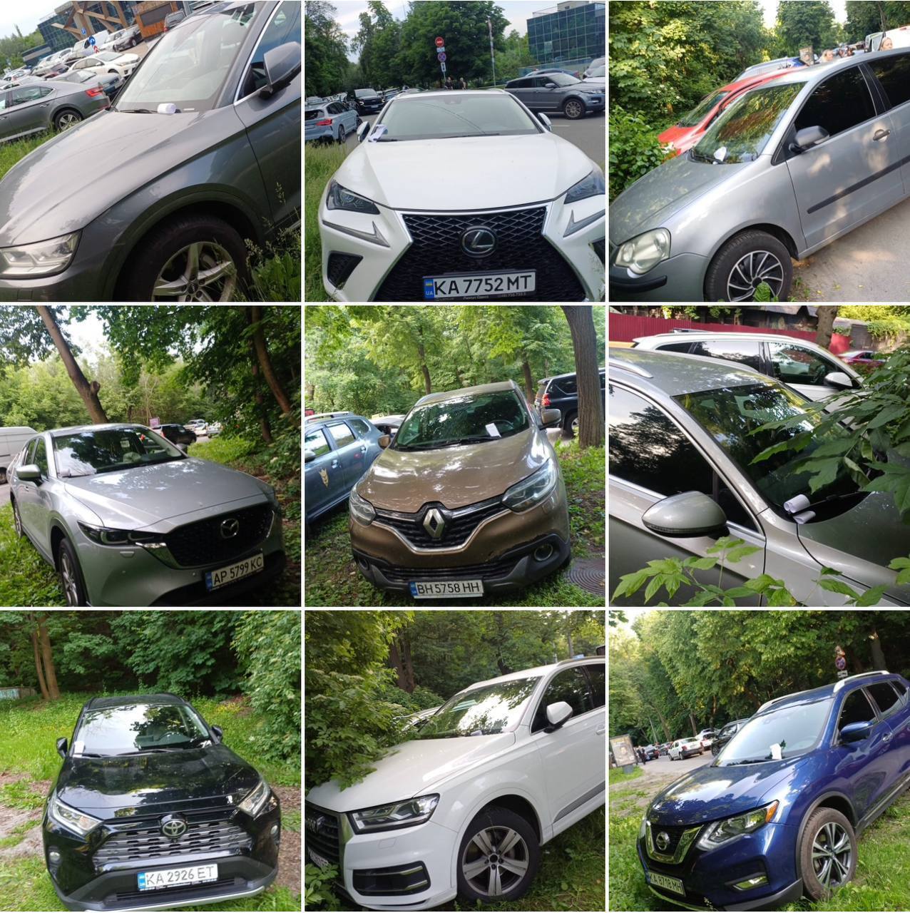 "Забирали всі авто підряд": у Києві евакуатори провели рейд біля бізнес-центру "Парковий". Фото