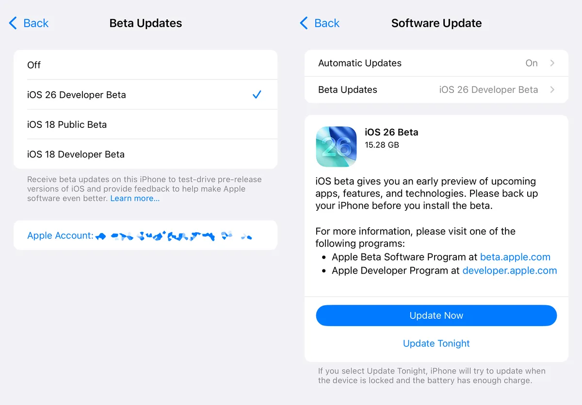 Бета-версия доступна: как загрузить iOS 26 на iPhone
