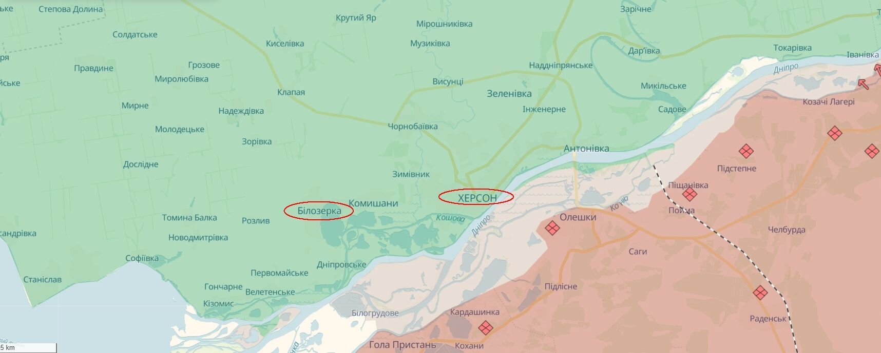На Херсонщині через терор російських окупантів загинула дитина