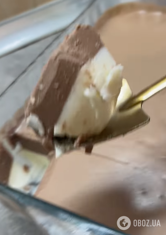 Десерт из сметаны