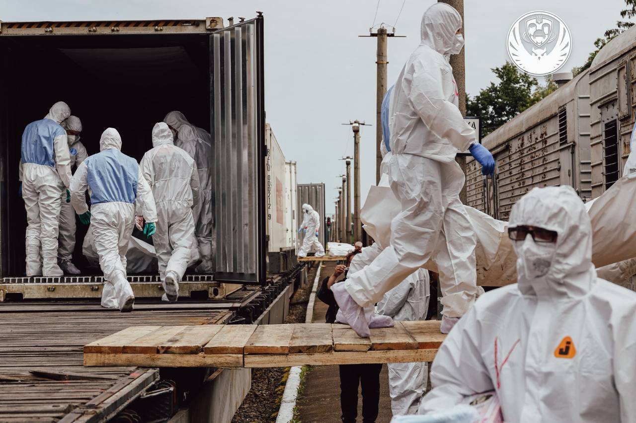 В Україну повернули ще 1200 тіл загиблих у межах домовленостей із РФ