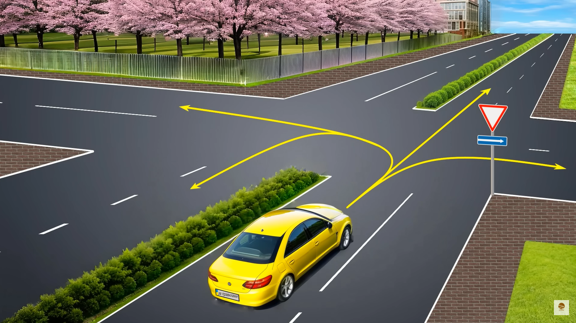 Куди можна проїхати і чому: складне завдання з ПДР