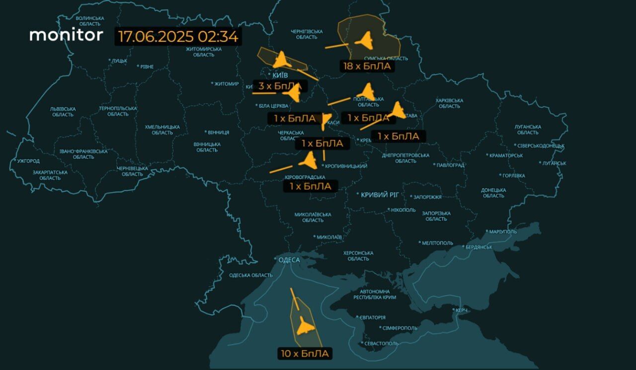 Під масованим ударом були Київ та Одеса: Росія атакувала Україну ракетами з Ту-95МС, "Калібрами", балістикою і "Шахедами"