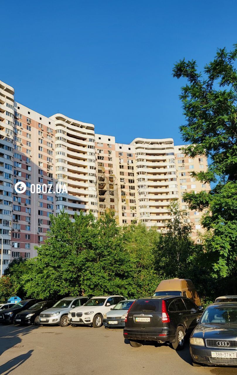 В Киеве во время российской атаки умер гражданин США: новые данные о последствиях ударов. Фото и видео