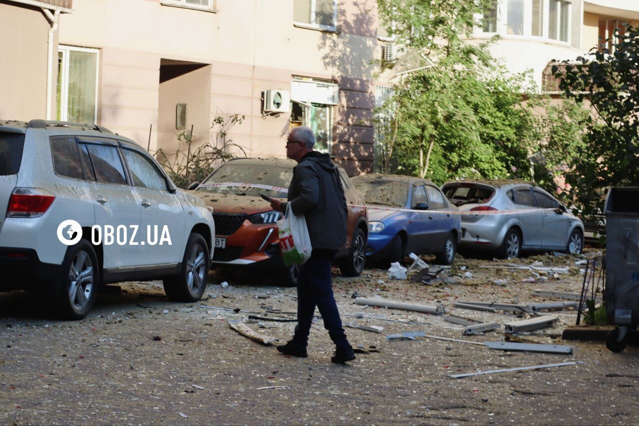 В Киеве во время российской атаки умер гражданин США: новые данные о последствиях ударов. Фото и видео
