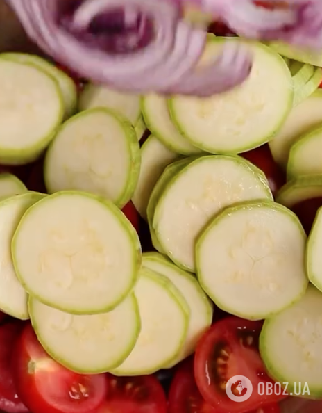 Свежие овощи для блюда