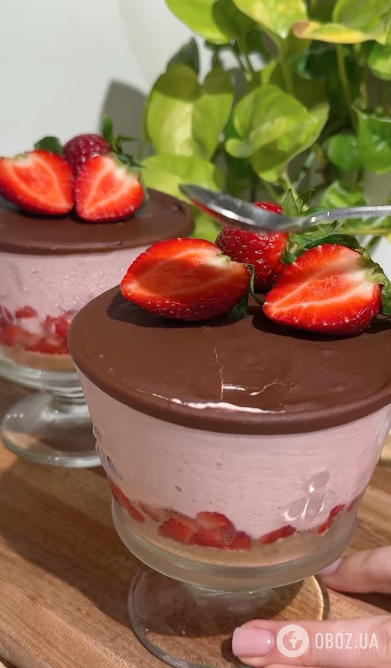 Десерт із полуниці