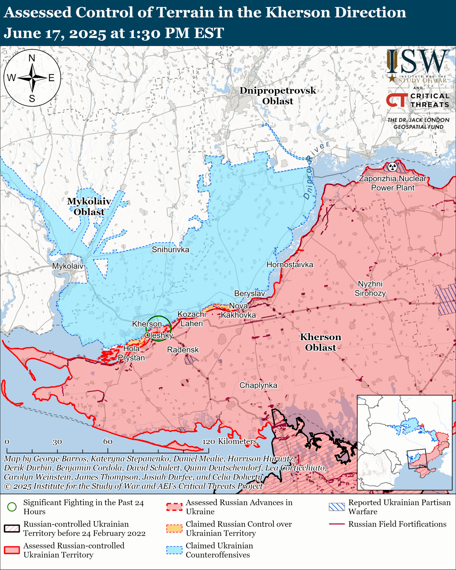Российские войска продвинулись на нескольких направлениях фронта: в ISW оценили ситуацию. Карта