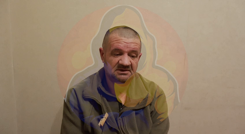 Поссорился с женой, она написала заявление в полицию: пленный оккупант рассказал, как оказался на войне против Украины. Видео