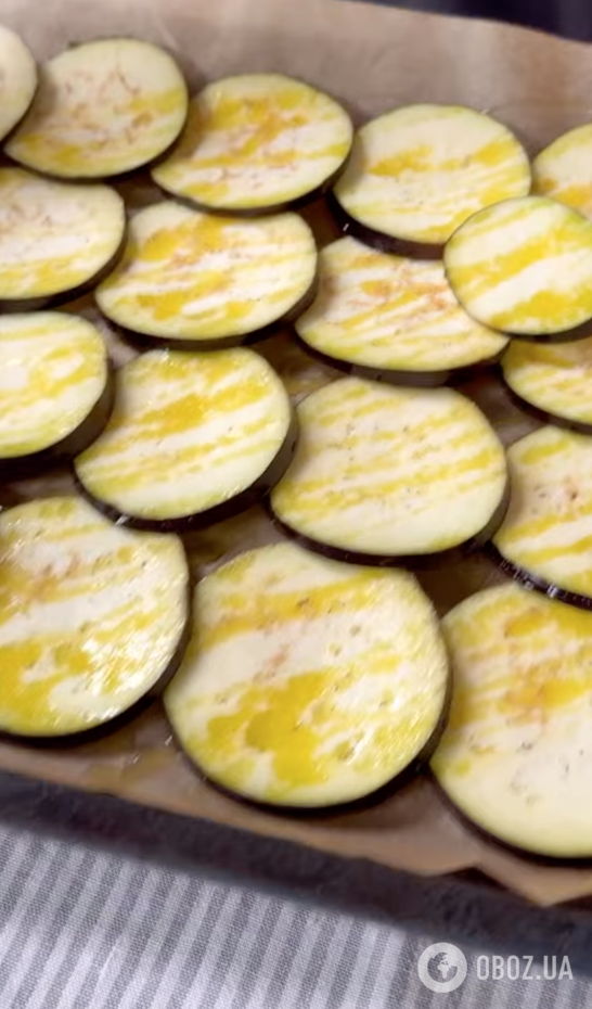 Баклажаны с маслом