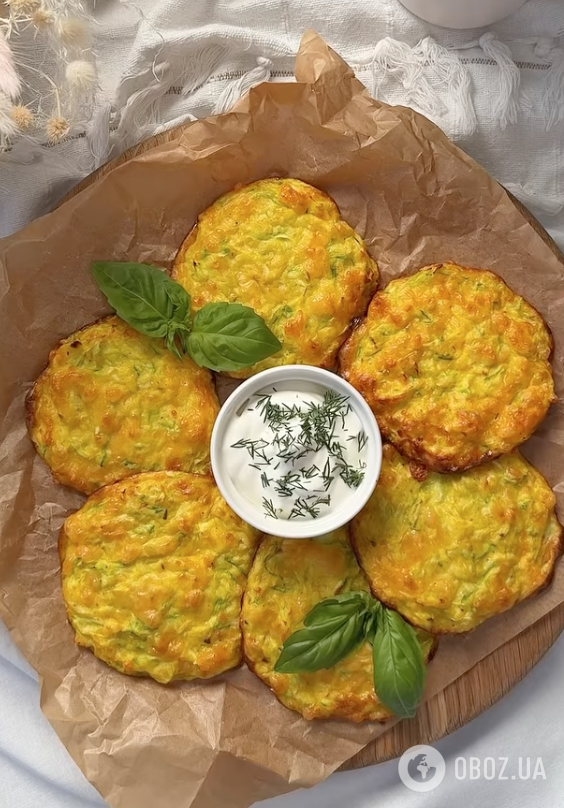 Готовые оладки