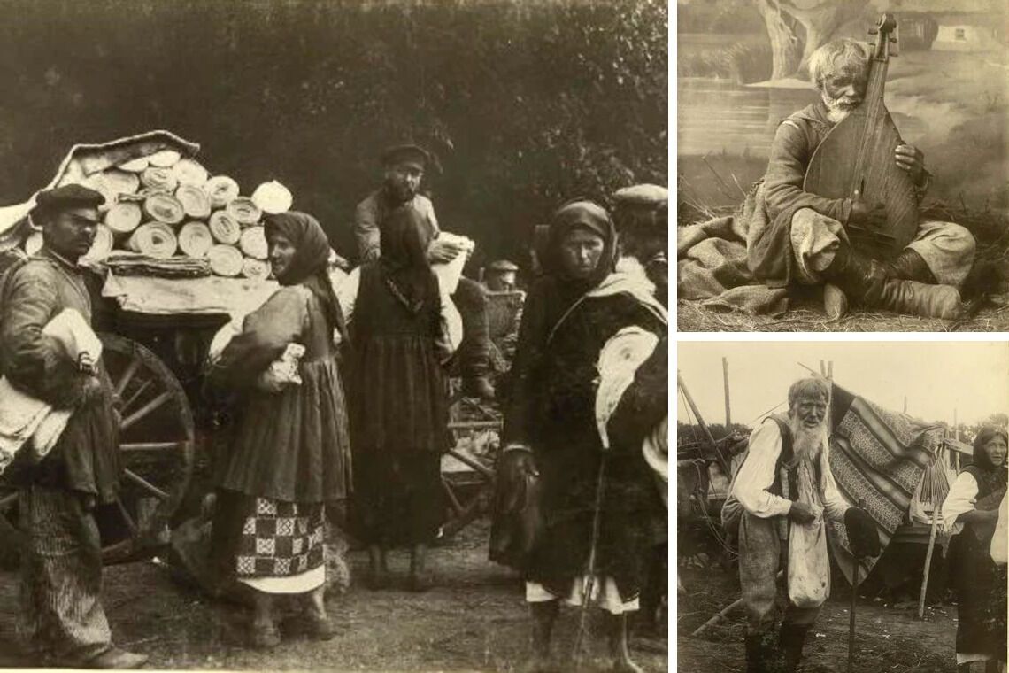 Женщины в вышитых рубашках, бандурист и ярмарки: исторические фото Полтавщины начала 1900-х годов