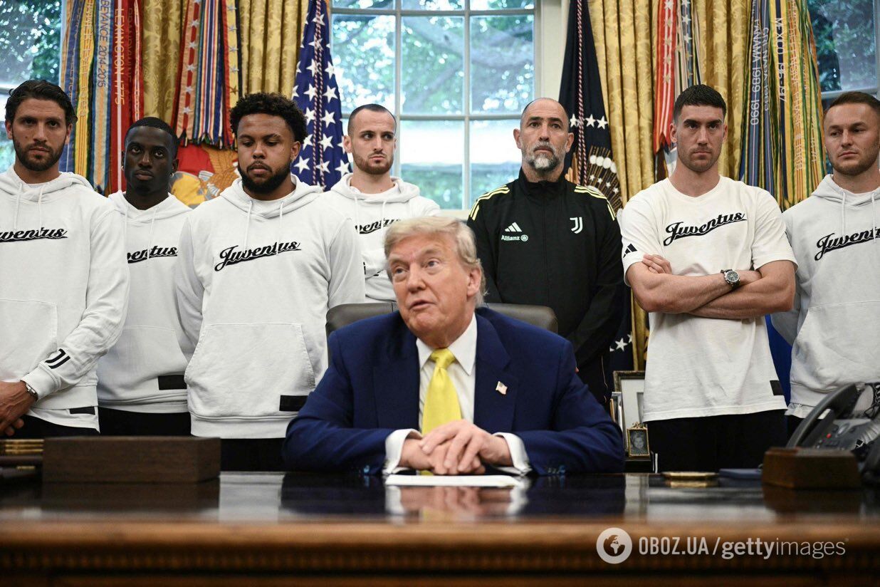 У Трампа в Білому домі виникла дивна ситуація з "Ювентусом". Відео
