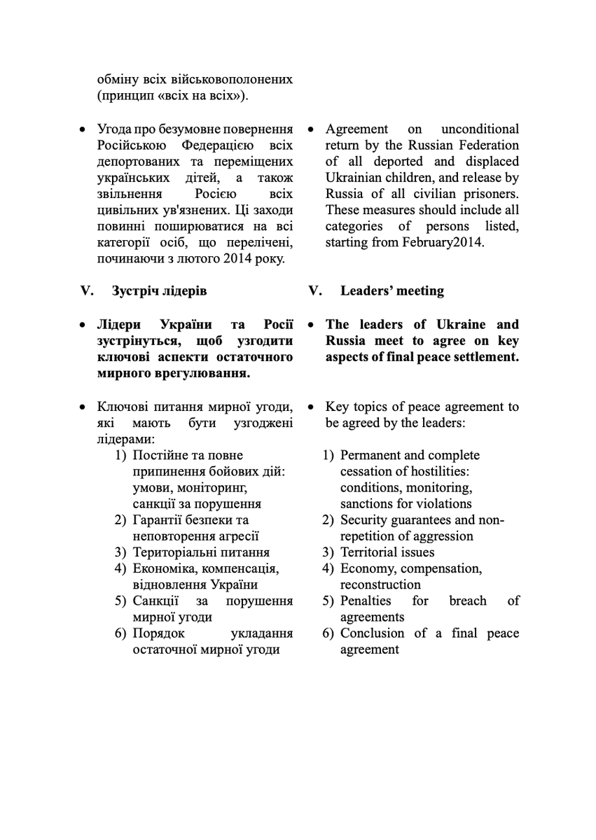 Журналіст FT оприлюднив повну версію українського меморандуму, який було передано Росії