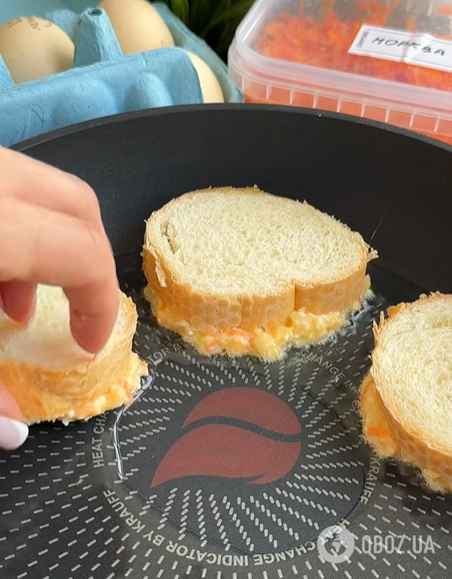 Быстрые жареные бутерброды с морковью и сыром: готовятся элементарно