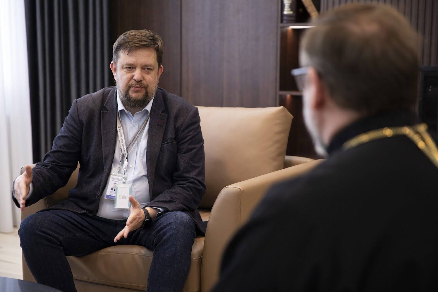 "Донорство крови – акт любви к ближнему": глава УГКЦ встретился с руководителем Украинского центра трансплант-координации. Фото