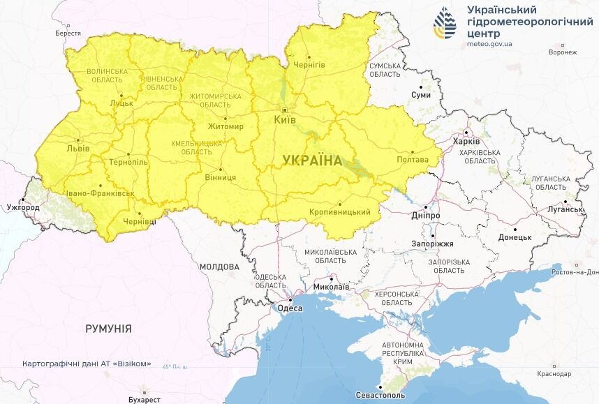Летняя прохлада и кратковременные дожди: чего ждать от погоды в Украине 20 июня. Карта