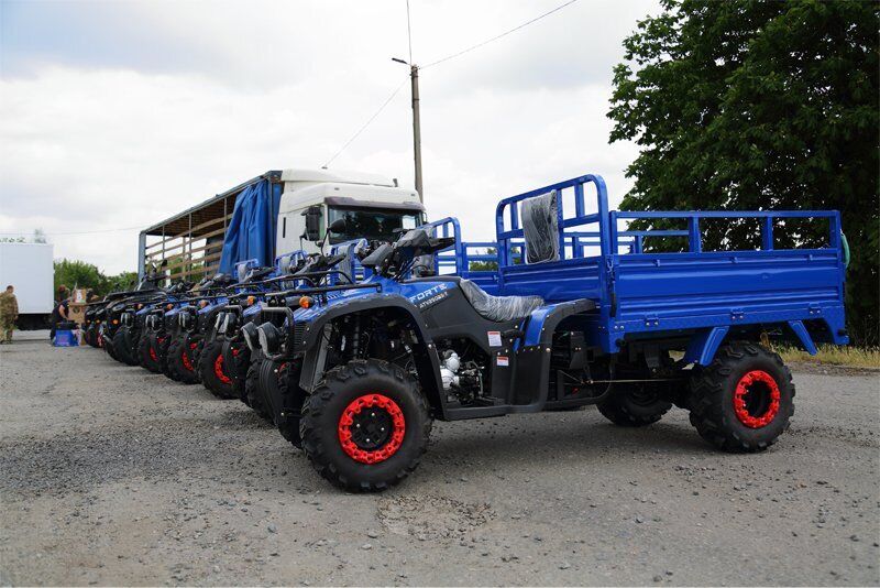 "Стальной фронт" передал новую партию помощи 157-й ОМБр: в фокусе – дроны, РЭБ и квадроциклы