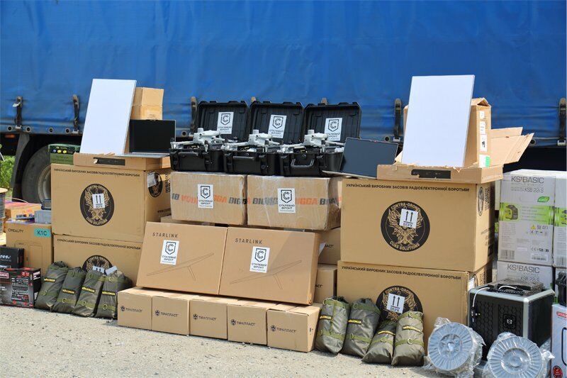 "Стальной фронт" передал новую партию помощи 157-й ОМБр: в фокусе – дроны, РЭБ и квадроциклы