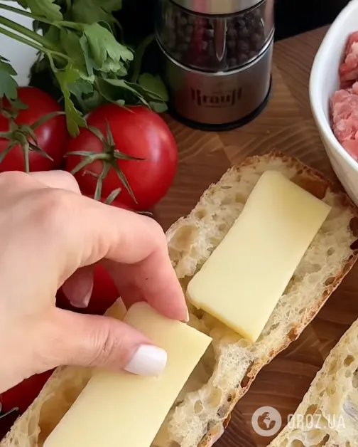 Багет із сиром