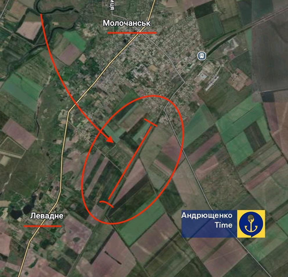Поблизу Токмака Сили оборони уразили російський потяг: палає 11 цистерн з паливом, дим видно за 20 км. Фото