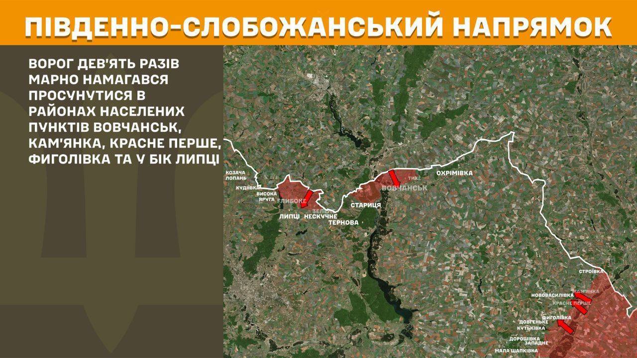 Карта фронта