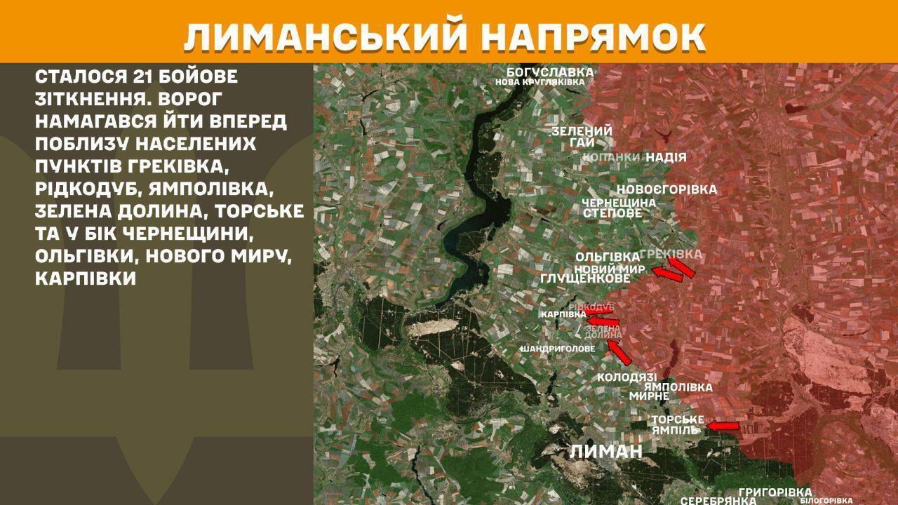 Карта фронта