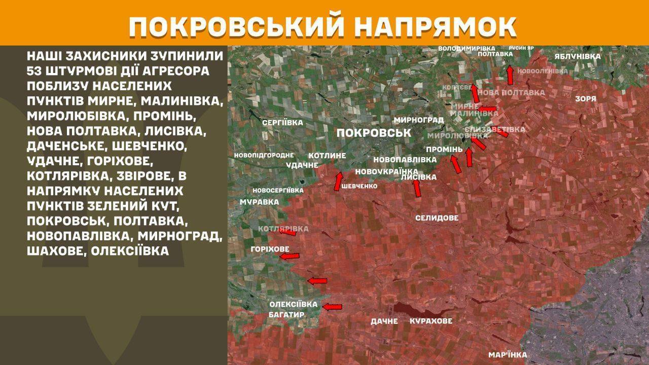 Карта фронта