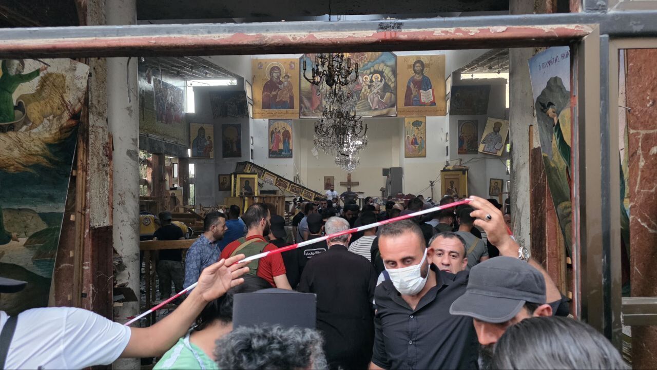 У столиці Сирії смертник підірвав себе у православній церкві: попередньо 25 загиблих. Фото