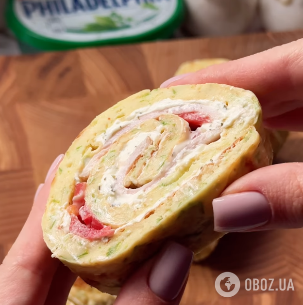Готовый рулет