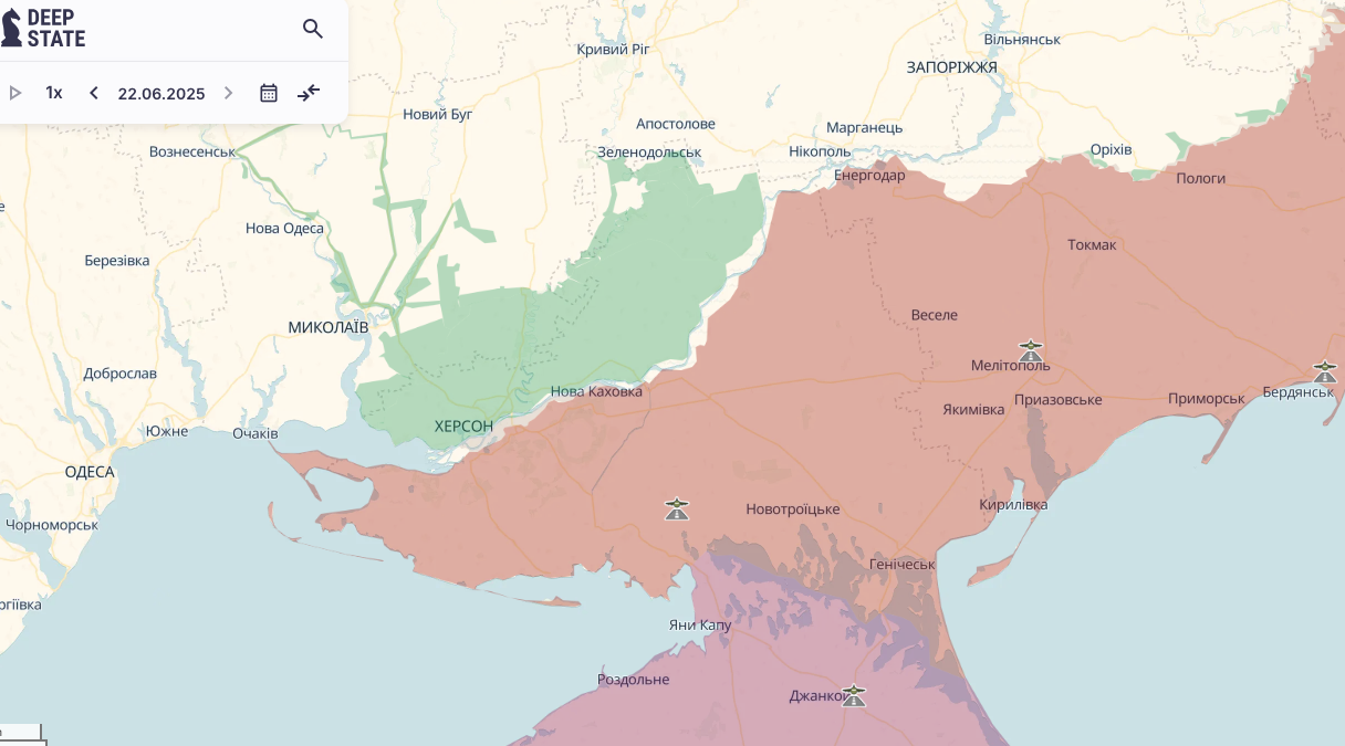 Окупанти намагаються витіснити ЗСУ з рубежів на лівому березі Дніпра: у Силах оборони розповіли про ситуацію. Карта