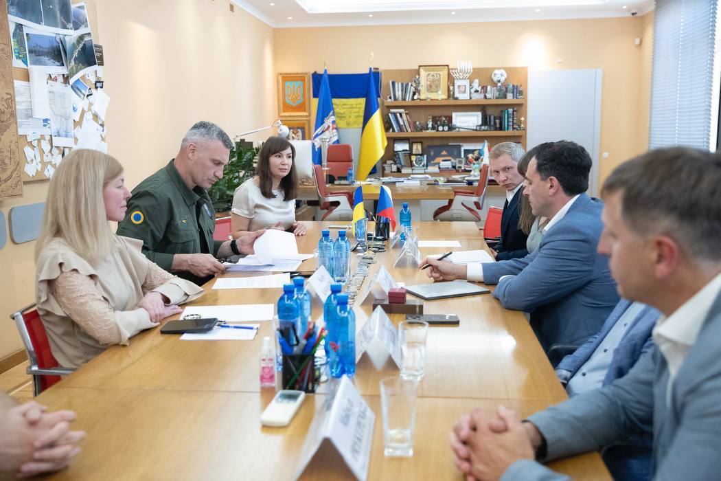 Обсудили сотрудничество в области здравоохранения: Кличко встретился с правительственной делегацией Чехии