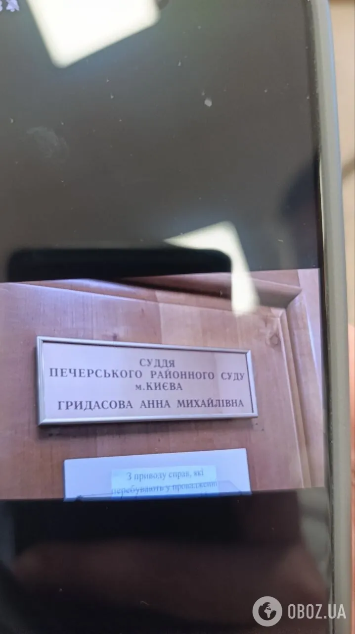 Судья, Анна Гридасова, дело Шапрана