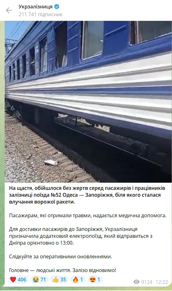 Оккупанты ударили баллистикой по Днепру и Самару: повреждена гражданская инфраструктура, есть жертвы и более 160 раненых. Фото и видео