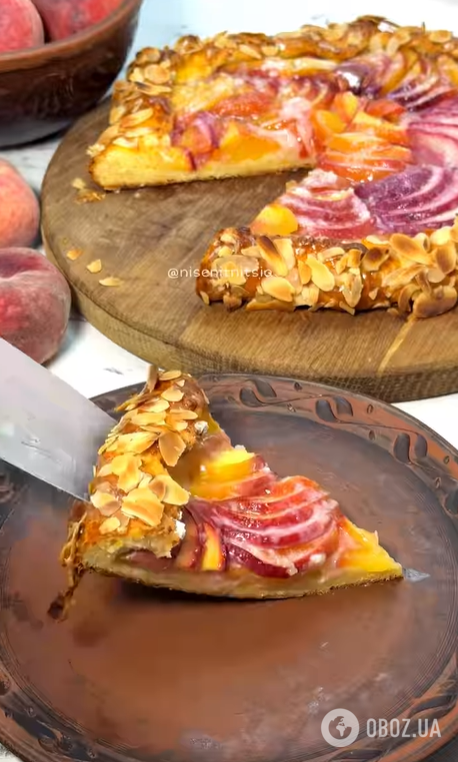 Вкусная летняя галета с нектаринами: делимся рецептом десерта для семейного чаепития