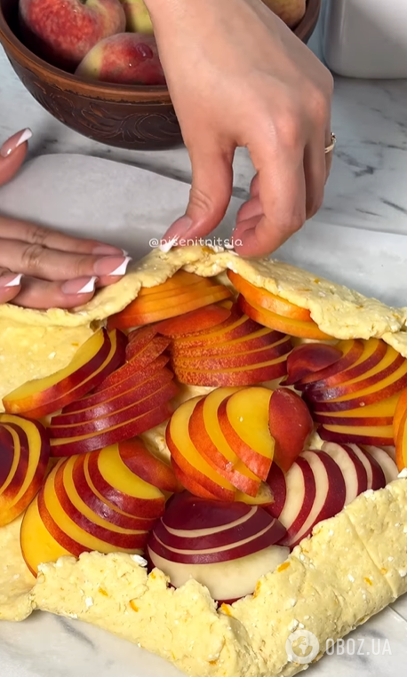 Вкусная летняя галета с нектаринами: делимся рецептом десерта для семейного чаепития