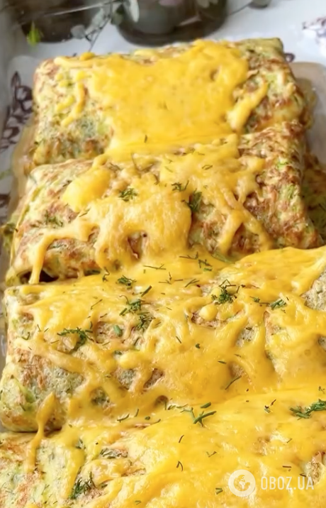 Закуска из кабачков