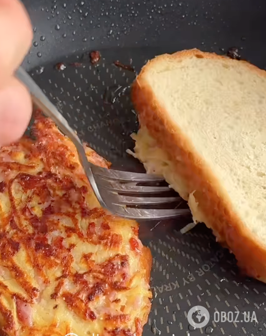 Сколько жарить бутерброды