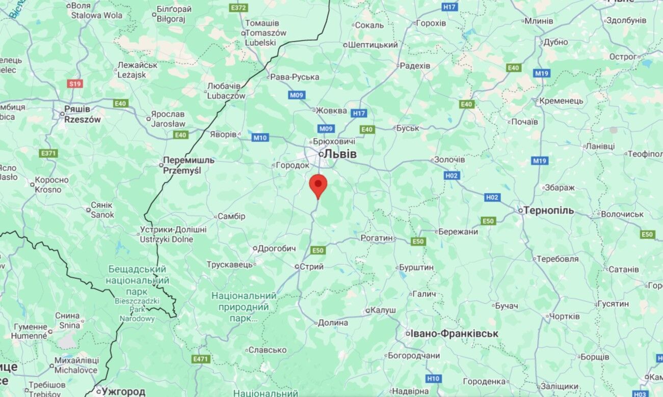 На Львівщині авто поліції збило підлітка на пішохідному переході: момент потрапив на відео