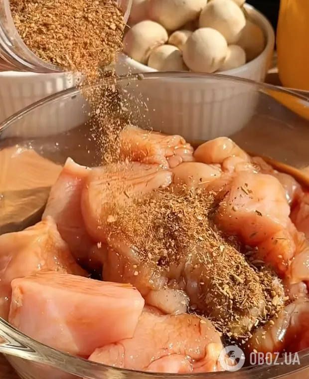 Мясо со специями