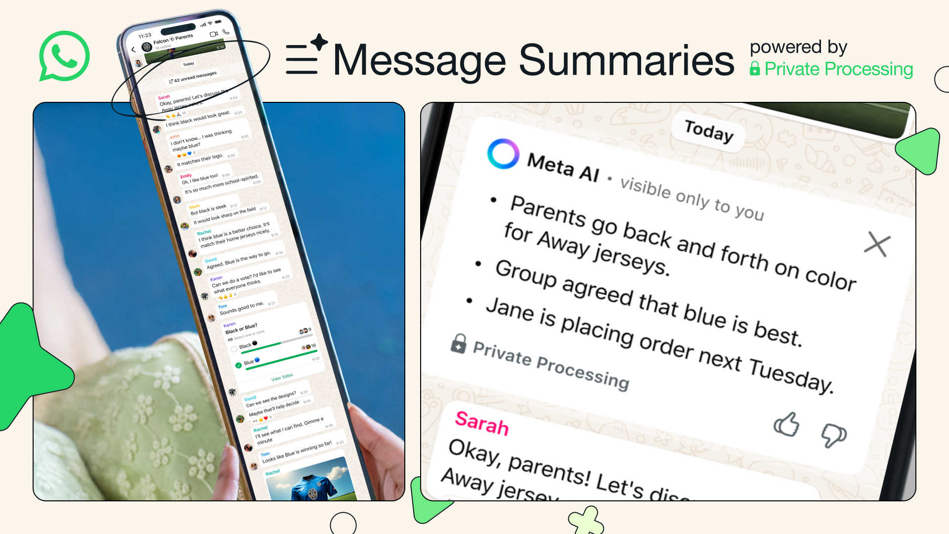 В WhatsApp появился ИИ, который может переслать непрочитанные сообщения: как это работает