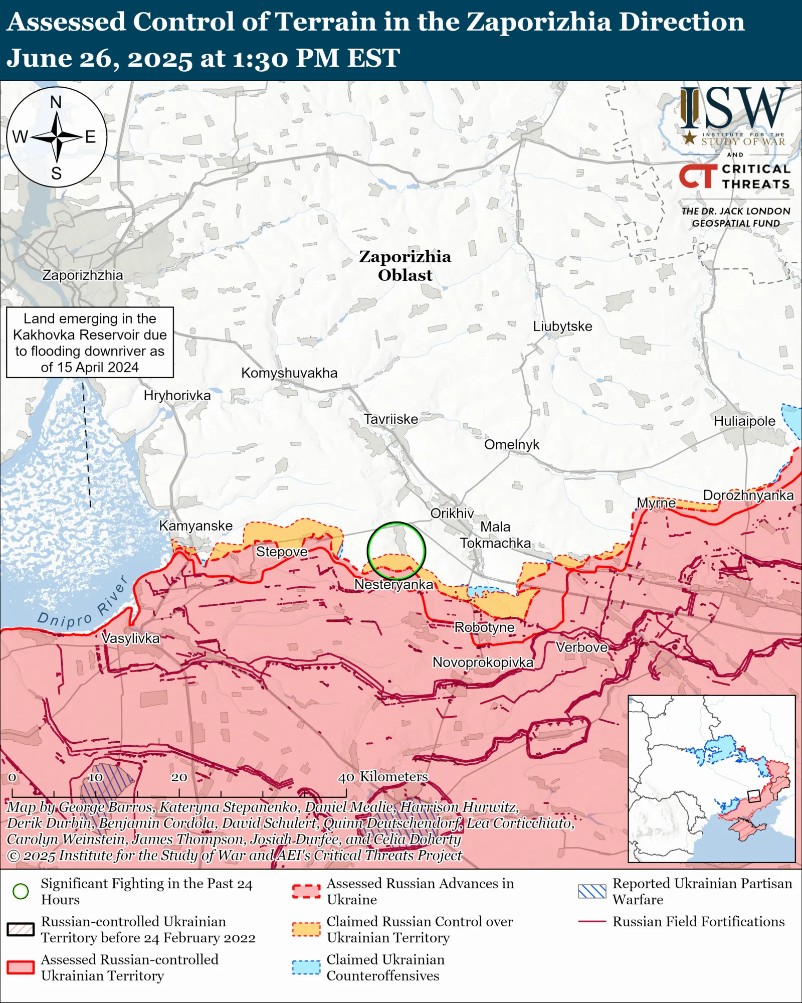 Українські війська мають успіхи біля Новопавлівки, окупанти просунулись у районі Торецька: аналіз бойових дій від ISW