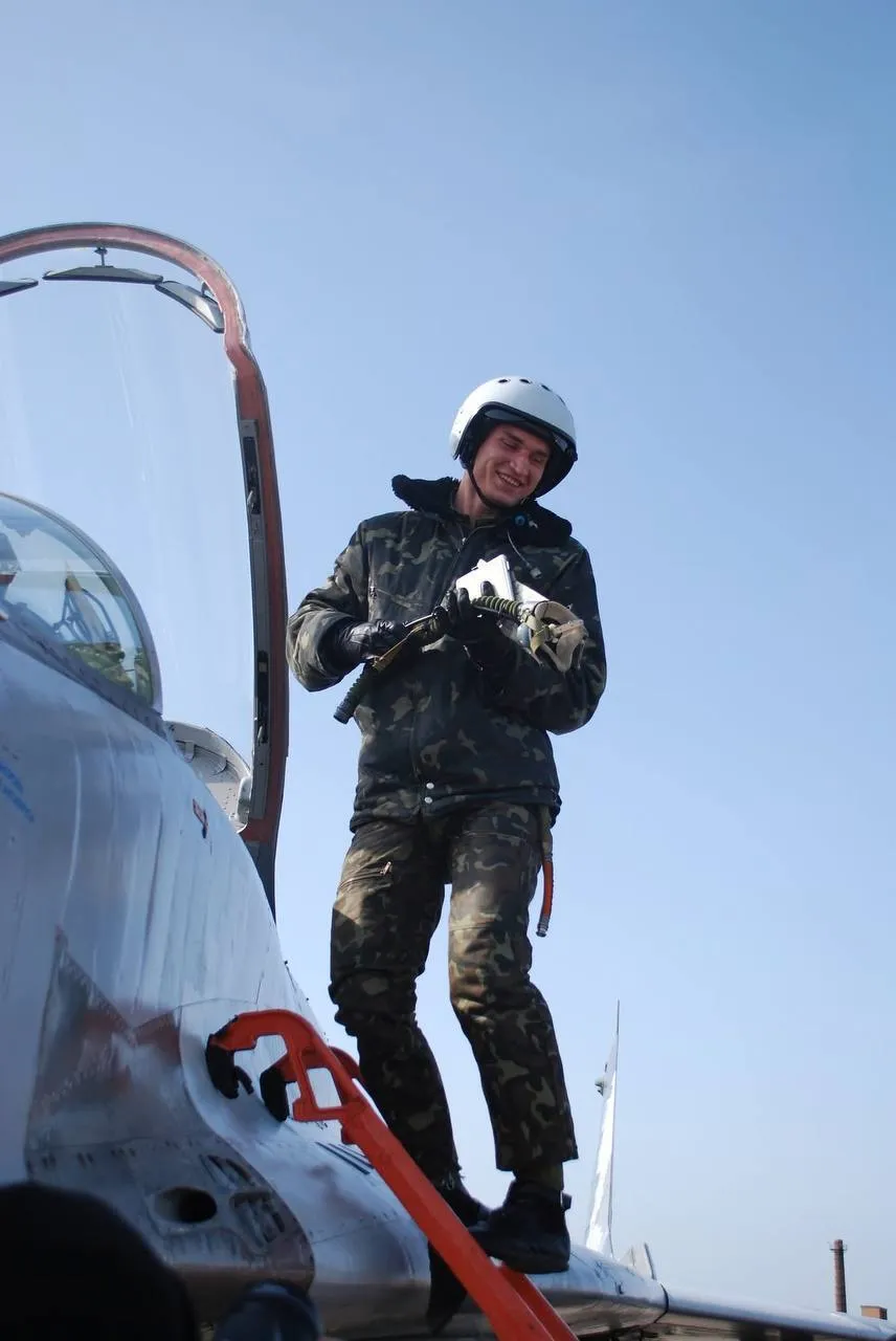Опубліковано фото загиблого пілота F-16 Максима Устименка