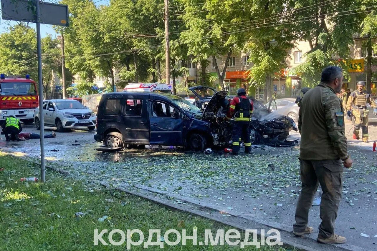 Російські окупанти атакували центральну частину міста Суми