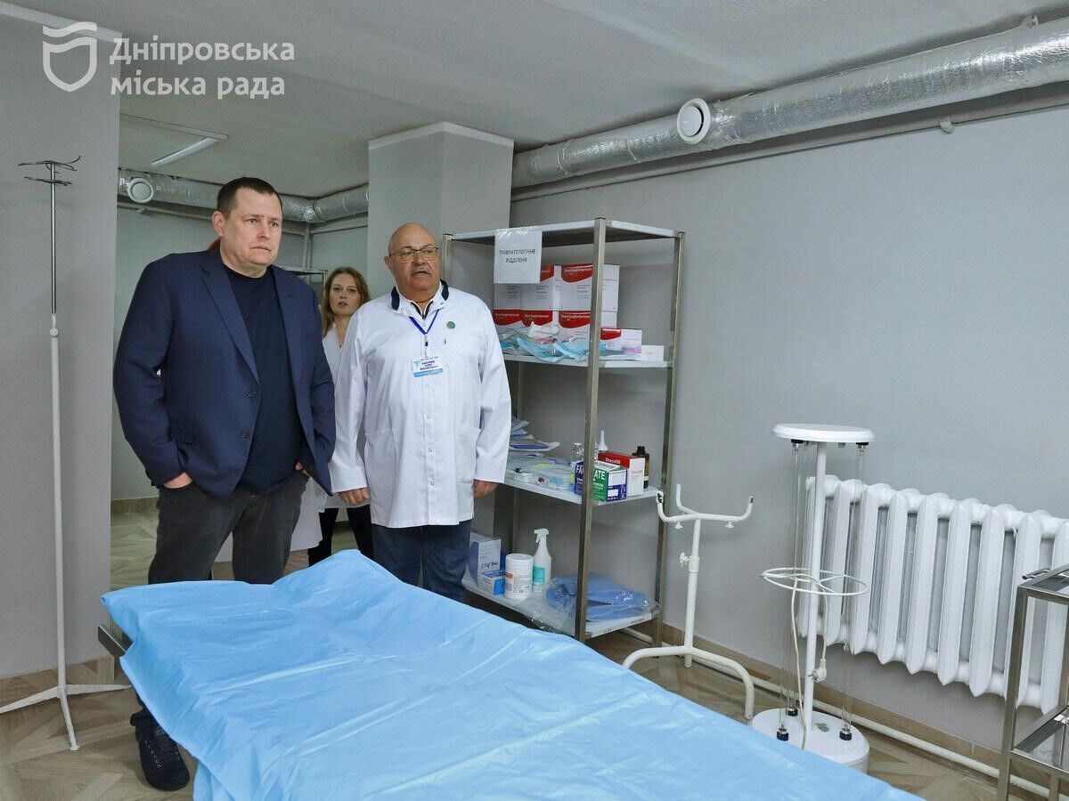 В Днепре построят палаты и операционные в укрытиях больниц