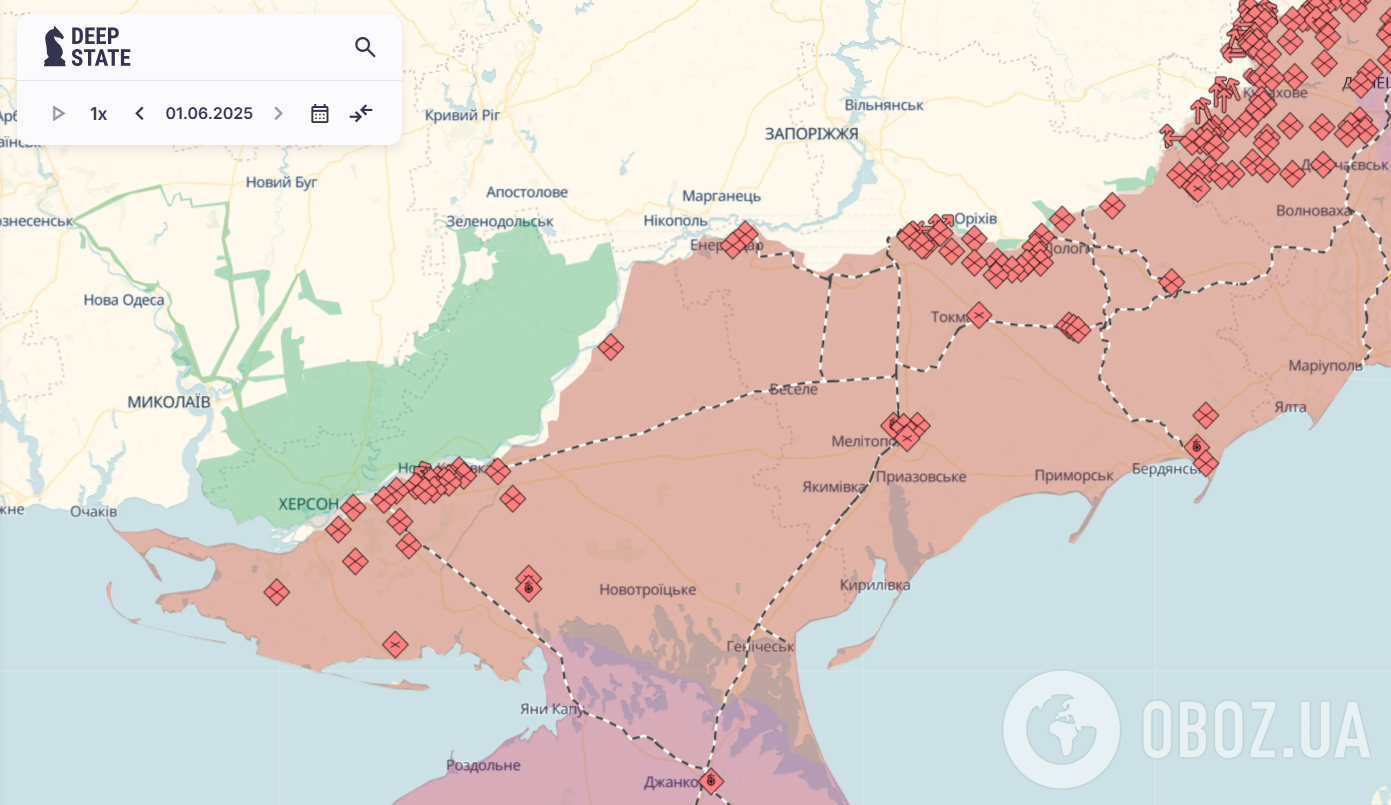 Уся окупована частина Запорізької і Херсонської областей залишилася без світла: що трапилось. Фото